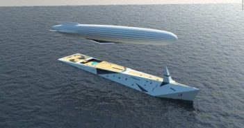 Dare to Dream – superyacht med luftskepp Dare to Dream koncept