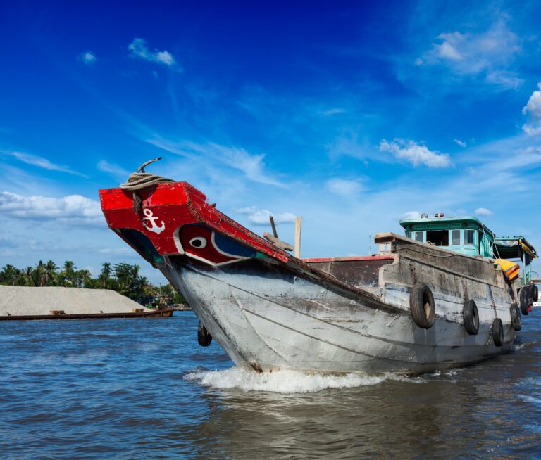 Boat. Mekong river delta, Vietnam